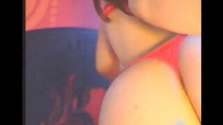 A girl fucks herself in all holes with powerful vibrators