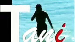 A young guy released cum on the beautiful girls in a steamy scene