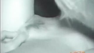 The guy licked the hairy pussy of his sleeping sister, exploring forbidden desires