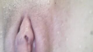 Bikini sex in the pool and close-up shots