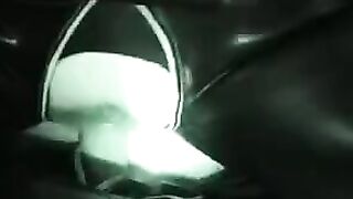 A hot wife fucks with her husband in sexy latex costumes
