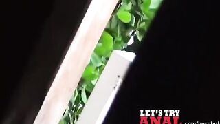Redhead with cute boobs bouncing on camera, a sight to behold
