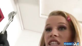 A woman took her cock by the wrong guy