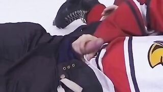 The fan gave the hockey player anal after the game for sex