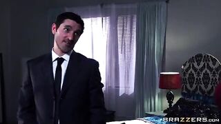 A man hard fucked a beautiful whore, who gave a deepthroat blowjob