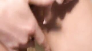An older man is worried about his sexy girlfriend