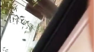 He could jerk off his big cock right in the street