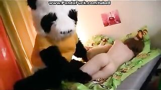 The guy with a soft character was fucked by her wet pussy