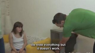 Trachnul Sesstin fucked by his stepsister on the couch