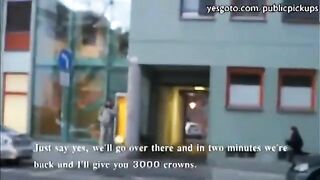 A friend led to a stranger and made a blowjob, just like a kinky twist