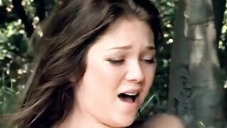 Lesbians have a picnic in the park and end up fucking