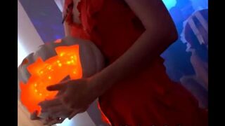 Students fucked each other at a Halloween party, inspired by wild college orgies