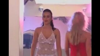 Sexy models have an orgy after the catwalk show