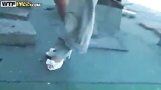 Tourist left his girl in the mountains and fucked Pikaper’s ass