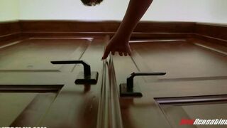 A young guy has sex with a girl, her daughter in this video