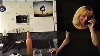 Negro fucks his wife and watches her end with him