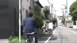 A Japanese girl was betrayed and fucked in a steamy scene