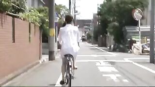 A Japanese girl was betrayed and fucked in a steamy scene
