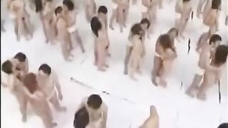 The largest gangbang in history is a record! Watch and believe!