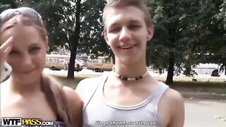 Two girls were licked by a guy, and it was incredibly hot