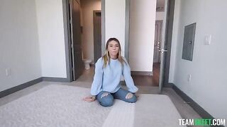 A blonde girl in POV enters a new level of intimacy on Deeper