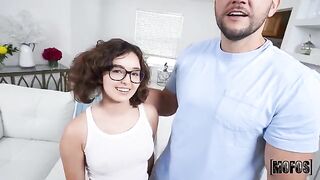 Leana has a feet fetish, and this video is all about that!