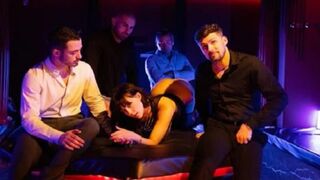 Whitney Wright is a sexy submissive for an orgy