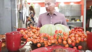 I stuffed my wife’s cherry pie with a juicy cock