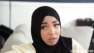 The girl lost her phone and had to call for help in this hot scene