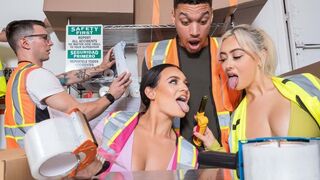 Working Girls 3: three girls arranged an orgy in the bedroom