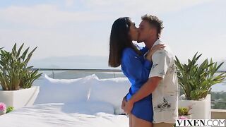 Crash a party and get wild with sexy beauties outdoors