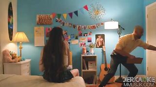 A girl broke the rule for freshmen and had sex