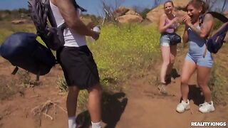 A short time in nature and the guy took a girl