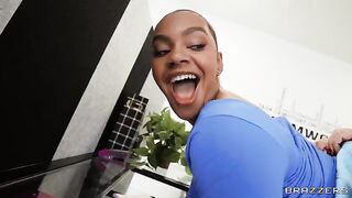 She was shadowing at work and got a cock in her cunt