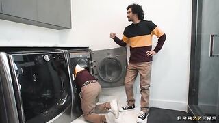 She thought she was double fucked by two lookalikes, but it was the same guy