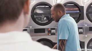 Doing the laundry is not as interesting as neighbor sex