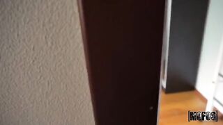 A roommate caught him spying in a compromising situation at home