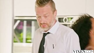 The guy gently fucked Latina by the pool on the side