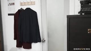 The girl went to the glory hole and fucked with two guys in college