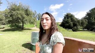 I fucked a generous hole from which cum flowed freely