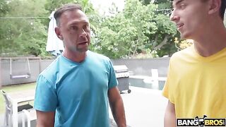 A girl has symptoms of nymphomania and has sex with three guys