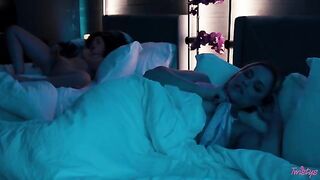 It was a very hot lesbian sex in the dark of night
