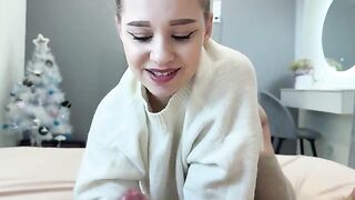 Don't tear her mouth open, or she'll call the police on you