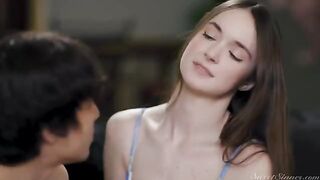 Babe’s body glistens with sweet, erotic drops of desire in a sensual scene