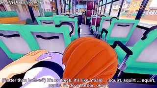 Deku fucks Ochako Uraraka in an intense My Hero Academia scene