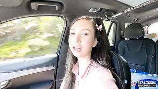 Easy to suck mouth. An amateur guy shot a blowjob video with his pretty Asian girlfriend