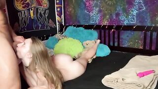 The man penetrated all the holes of a sexy girl