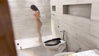 Passion and heat, just like a steamy Venezuelan shower scene