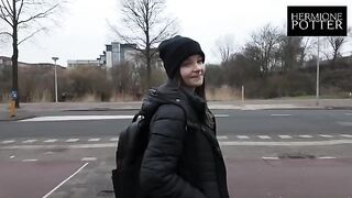 I picked up this cute girl on a walk, and we had sex