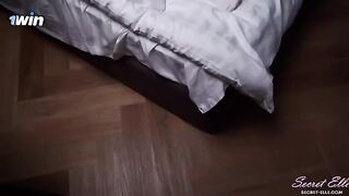 A cute girl has dirty thoughts that she does not want to realize